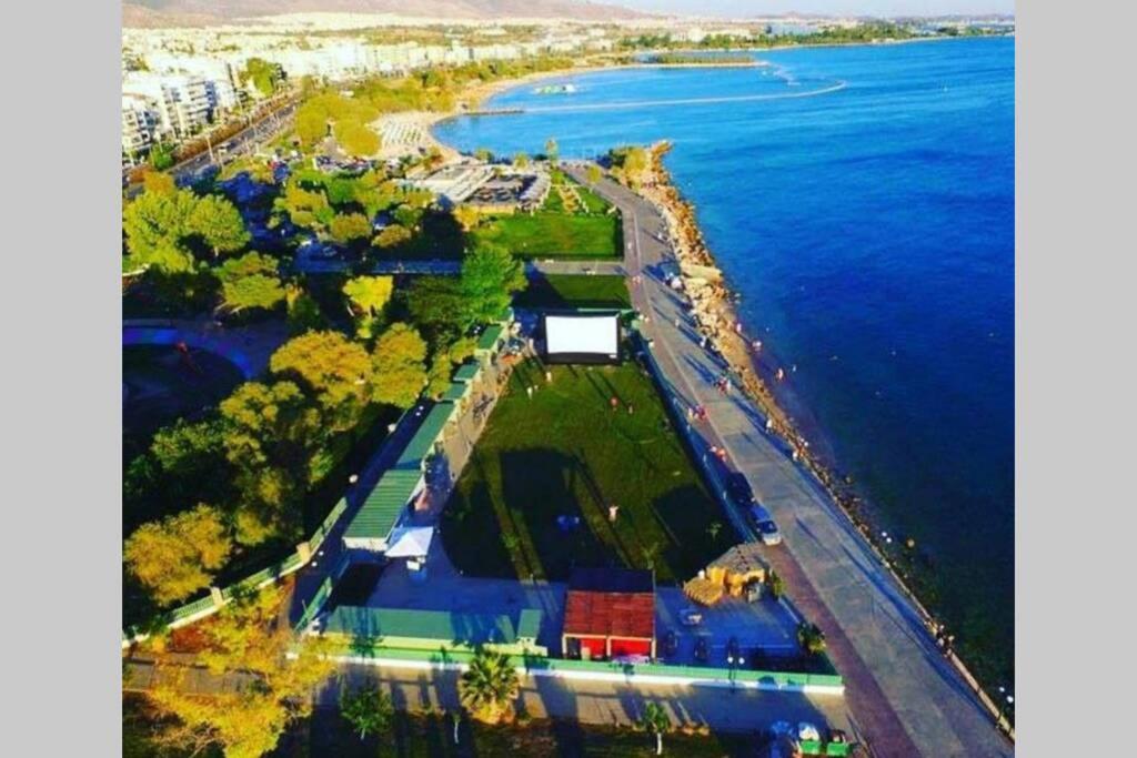 Ecostay-Serenity,Business Class Apartment By The Sea In Alimos Kalamaki Ateny Zewnętrze zdjęcie